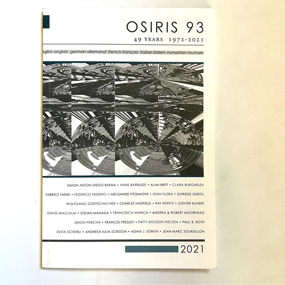 Osiris 93: 49 Years: 1972-2021. ISSN 0095-019X. 58 pages. New - Picture 1 of 7